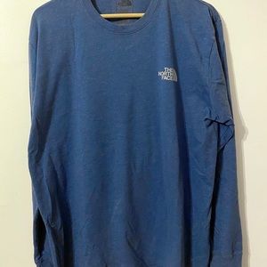 Shirts - The North Face Blue Long Sleeve Shirts - The North Face Blue Long Sleeve